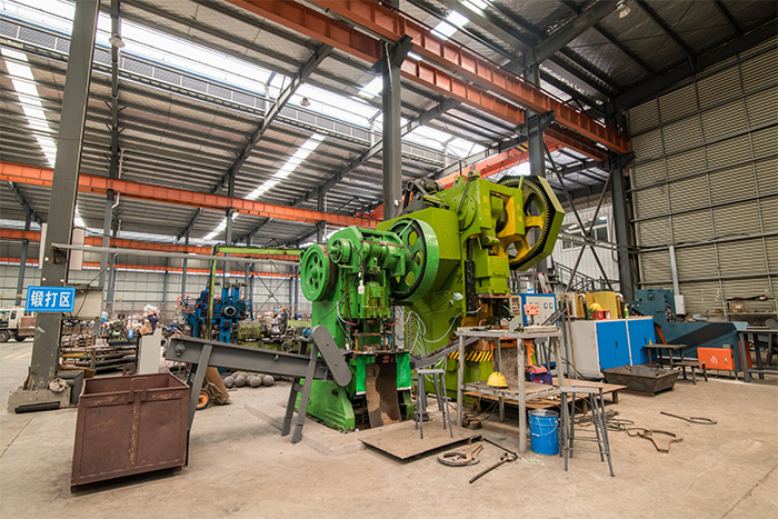 浏阳网架配件-锥头加工车间